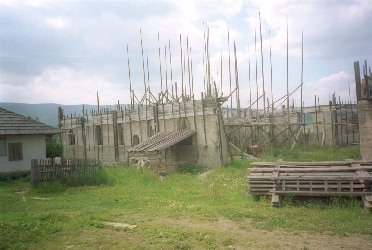 The unfinished katholikon